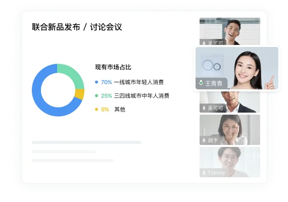 企业微信 Windows 电脑版协作界面